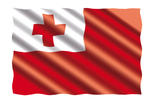 Tarptautinis, Vėliava, Tonga