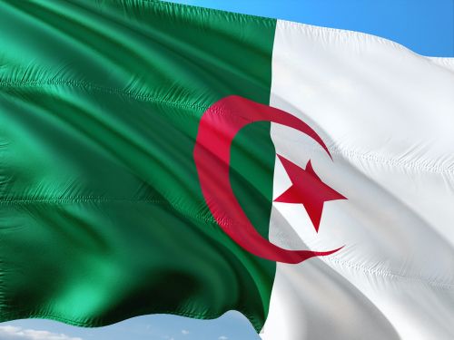 Tarptautinis, Vėliava, Algeria