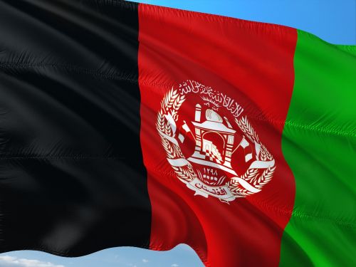 Tarptautinis, Vėliava, Afganistanas