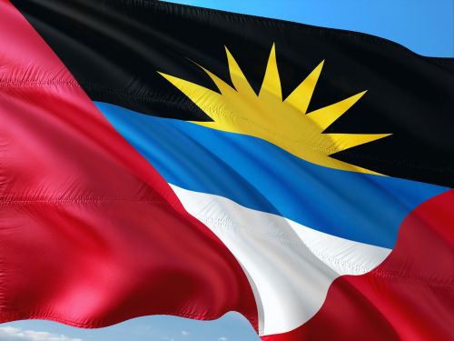 Tarptautinis, Vėliava, Antigva Ir Barbuda