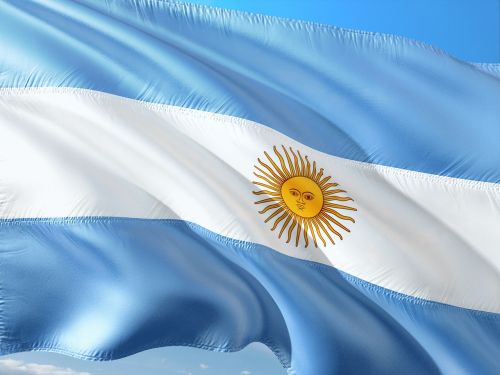 Tarptautinis, Vėliava, Argentina