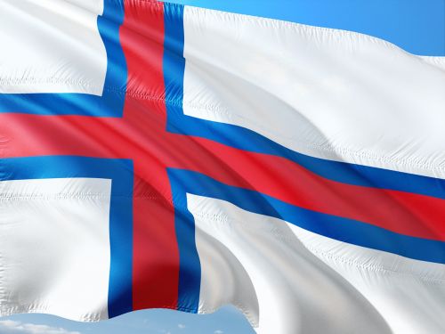 Tarptautinis, Vėliava, Farerų Salos, Färöer, Farerų Salos, Šiaurės Atlanto