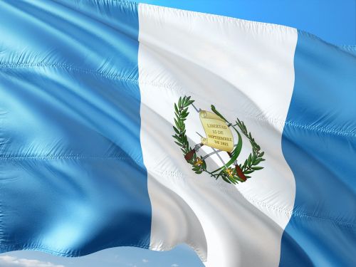Tarptautinis, Vėliava, Gvatemala, Centrinė Amerika