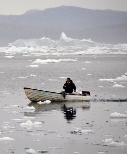 Inuit, Robbeno Medžiotojas, Icefjord, Grenlandija