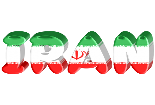 Iranas, Šalis, Tarptautinis, Vėliava, 3D