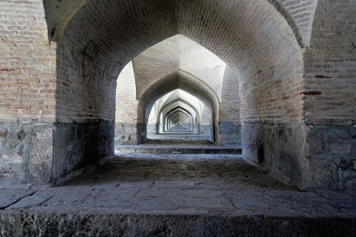Iranas, Isfahan, Si-O-Seh Pol Tiltas, Tiltas, Architektūra, Turistinis, Pritraukimas