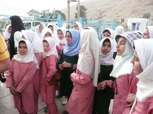 Iranas, Mokyklos Klasė, Mergaitė, Mokyklos Uniforma