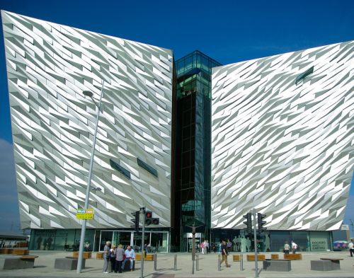 Airija, Belfast, Muziejus, Titaniškas, Architektūra