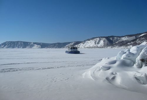 Irkutskas,  Ežero Baikalas,  Užšalęs Ežeras,  Be Honoraro Mokesčio