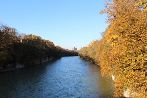 Isar, Upė, Munich, Vokietija