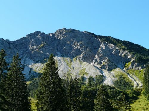 Iseler, Kalnas, Alpių, Allgäu, Žygiai, Hausberg, Oberjoch, Blogas Hindelang, Kuehgundgruppe