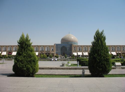 Isfahan, Imamo Aikštė, Mečetė