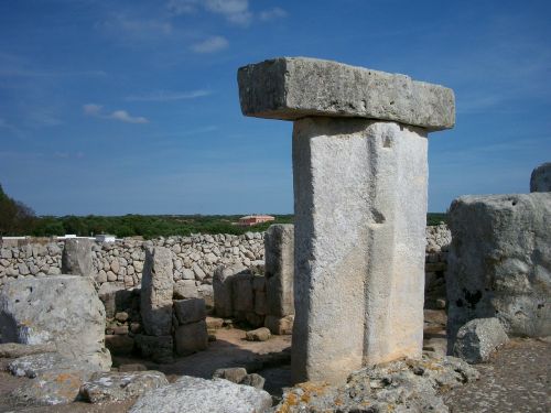 Sala, Balearų Salos, Menorka, Akmenys, Archeologija, Talajotas, Taula