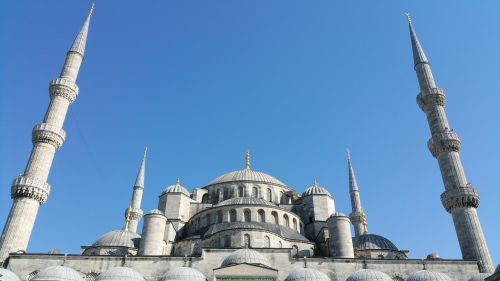Istanbulas, Mėlyna Mečetė, Mečetė, Orientyras, Islamas, Mėlynas