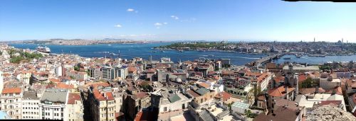 Istanbulas, Panorama, Fosforas, Turkija