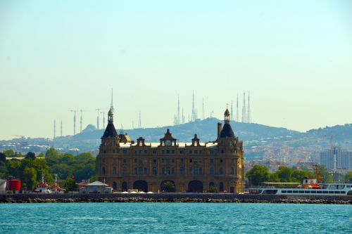 Istanbulas, Jūra, Miesto Panorama, Turizmas, Europa, Žinomas, Hayderpasha, Dienos Metu
