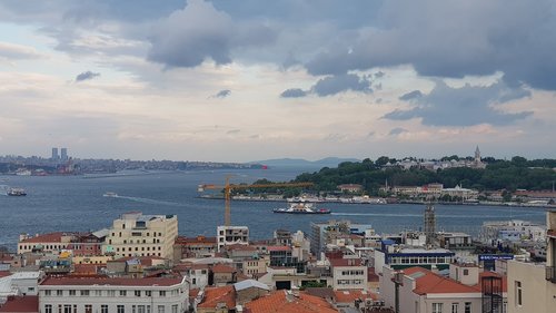 Stambulas,  Bosphorus,  Istorinis Pusiasalyje,  Gerklės,  Jūrų