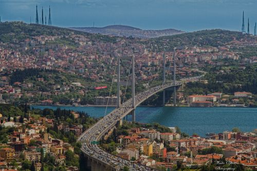 Istanbulas, Kraštovaizdis, Tiltas, Gerklė