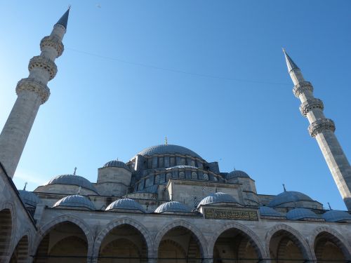 Istanbulas, Turkija, Mečetė, Islamas, Malda, Žilimaniečiai, Suleymaniye Mečetė, Istoriškai, Minaretas, Kupolas