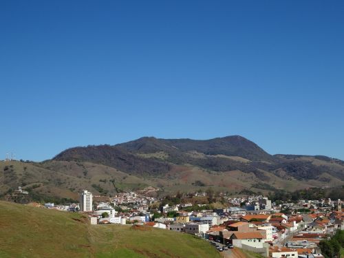 Itajubá, Brazilija, Kalnas, Miestas, Kraštovaizdis, Horizontas, Dangus
