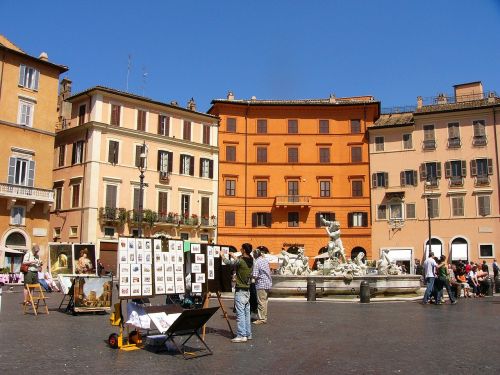 Italy, Roma, Kultūra, Kvadratas, Turistai