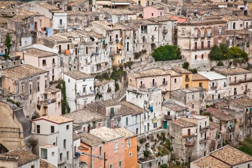 Italy, Sicilija, Ragusa, Ragusa Ibla, Kraštovaizdis, Šventė