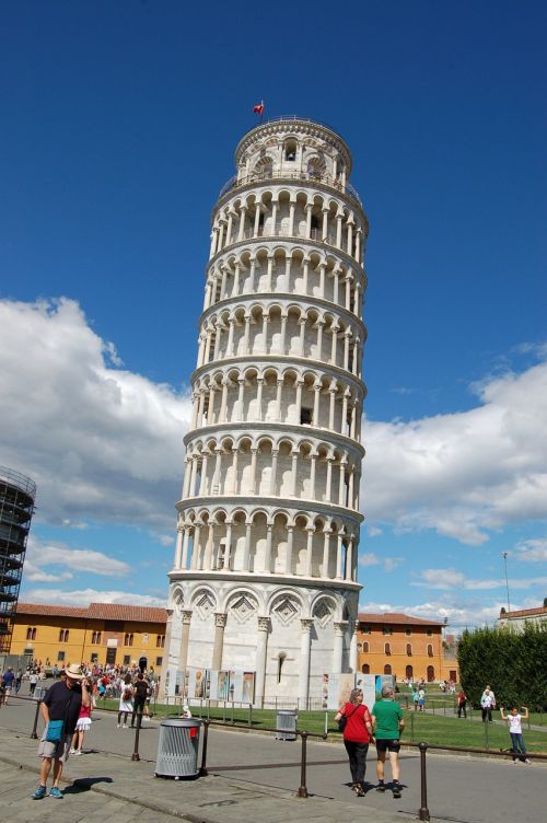 Italy, Pisa, Bokštas, Pasviręs Bokštas, Architektūra, Stulpelis, Bažnyčia