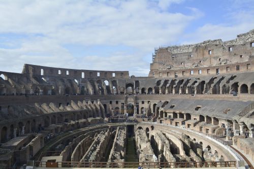 Italy, Rom, Kolosas, Architektūra, Senovės, Ispanų