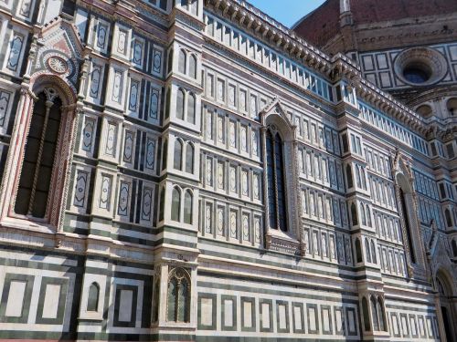 Italy, Toskana, Florencija, Katedra, Kupolas, Florencijos Kupolas, Marmuras, Architektūra