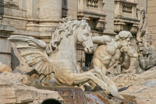 Italy, Roma, Fontanas Radicchio, Skulptūra