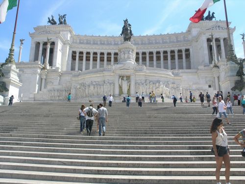 Italy, Žingsniai, Paminklas, Architektūra, Roma