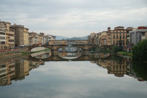 Italy, Firenze, Miestas, Ponte Vecchio, Tiltas, Upė