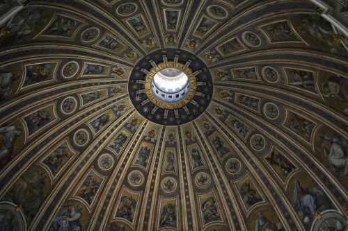 Italy, Vatikanas, Bazilika, Kupolas, Architektūra, Peter, Roma