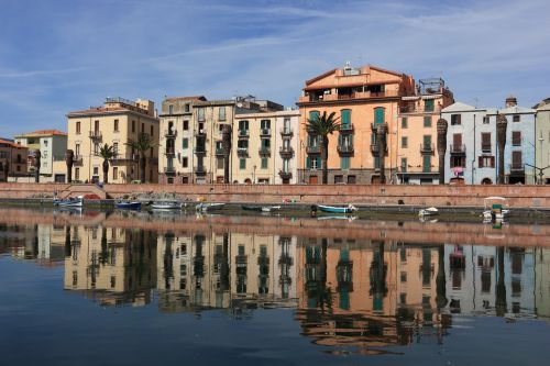 Italy, Sardinija, Bosa, Upė, Apmąstymai, Vanduo