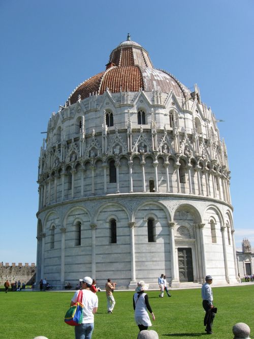 Italy, Pisa, Stebuklų Vieta, Katedros Bažnyčia