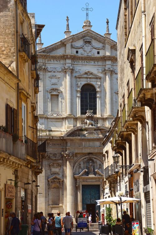Italy, Miestas, Architektūra, Miesto Kraštovaizdis, Lecce, Pastatas, Rajonas, Tradicinė Architektūra