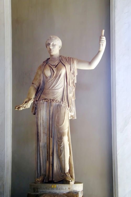 Italy, Roma, Vatikanas, Muziejus, Statula, Marmuras, Senovinis, Skulptūra