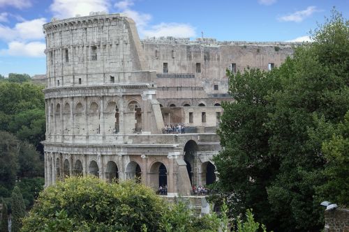 Italy, Roma, Kolosas, Lankytinos Vietos, Architektūra, Romėnų