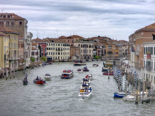 Italy, Venecija, Vanduo, Kanalas, Canale Grande
