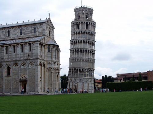 Italy, Pisa, Pasviręs Bokštas, Lankytinos Vietos, Bokštas, Architektūra, Pastatas
