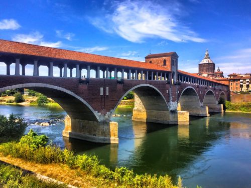 Italy, Pavia, Tiltas