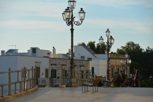 Italy, Cisternino, Saulėlydis