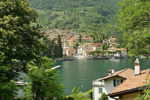 Italija,  Kaip Ežero,  Linas,  Ežeras,  Atostogos,  Miestas,  Istorinis Centras,  Idilė,  Lago Di Como