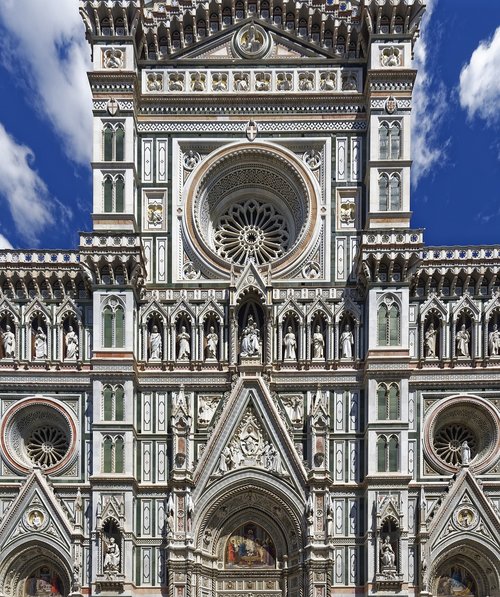Italija,  Florencija,  Firenze,  Katedra Santa Maria Del Fiore,  Namas,  Bažnyčia,  Istorinis,  Kelionė