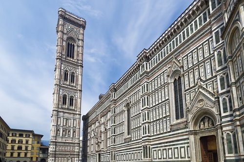 Italija,  Florencija,  Firenze,  Katedra Santa Maria Del Fiore,  Namas,  Bažnyčia,  Bokštas,  Istorinis,  Kelionė
