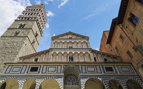 Italija,  Toskana,  Pistoia,  Katedros San Zeno,  Bažnyčia,  Istorinis Centras,  Architektūra
