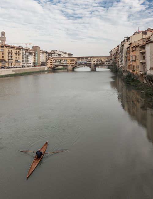 Italy, Upė, Florencija, Architektūra, Valtis
