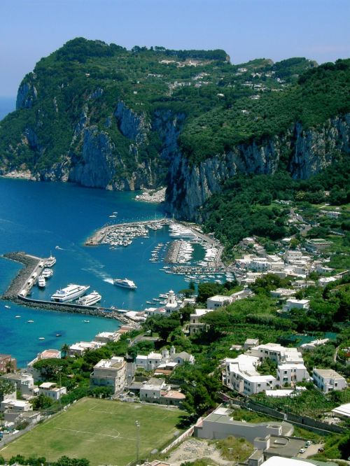 Italy, Sala, Capri, Jūra, Kranto
