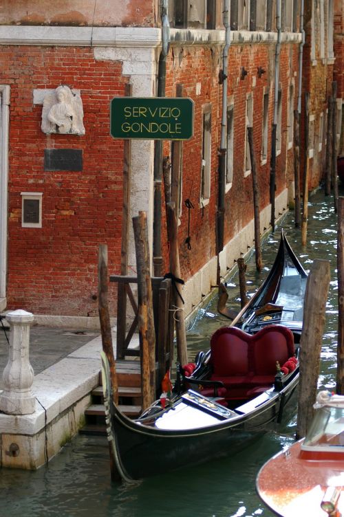 Italy, Gondola, Venecija, Kanalas, Tradicinis, Kultūra