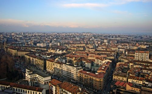 Italy, Turinys, Architektūra, Oro Vaizdas